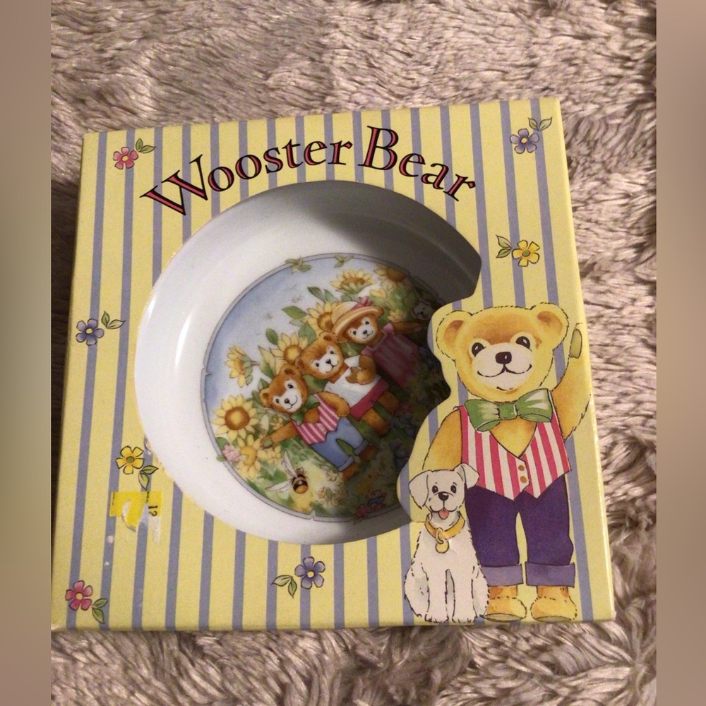 ROYAL WORCESTER  WOOSTER BEAR ITEMS NIB